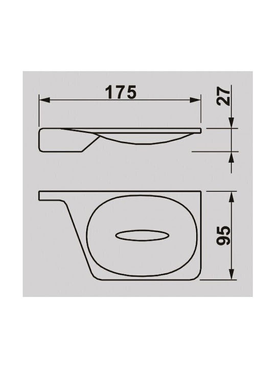 Inter Ceramic Ica Съд за сапун 6988354228957
