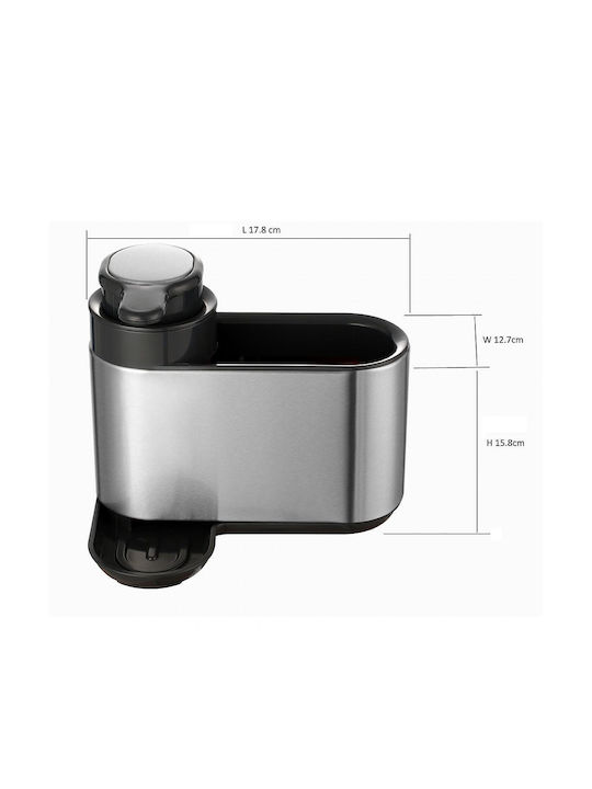Inter Ceramic Dispenser Bucătărie Ceramică cu Suport pentru Burete