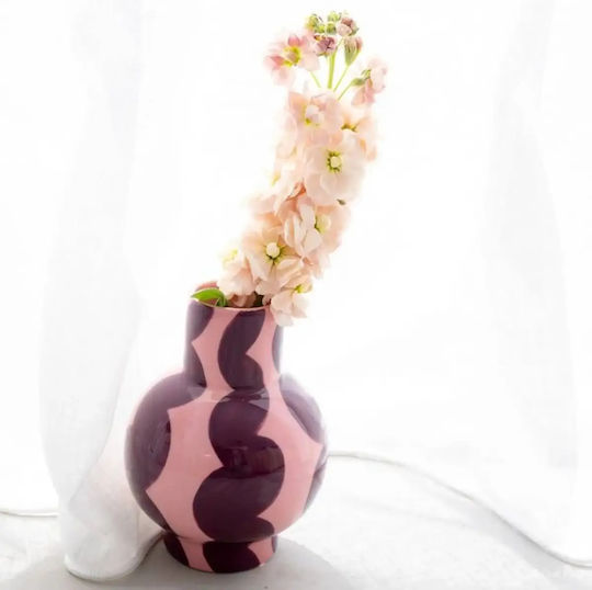 Que Rico Ceramic Multicolour Vase Φ12xY15cm