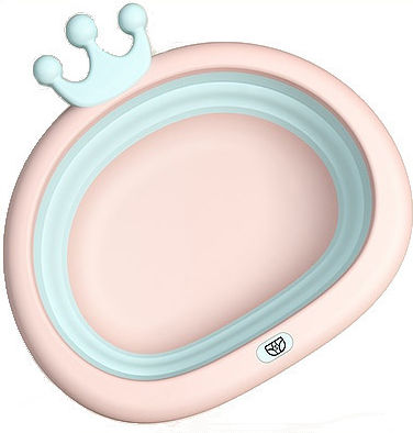 Little Mom Royal Pink Faltbarer Waschbecken Mit Abgerundeten Kanten