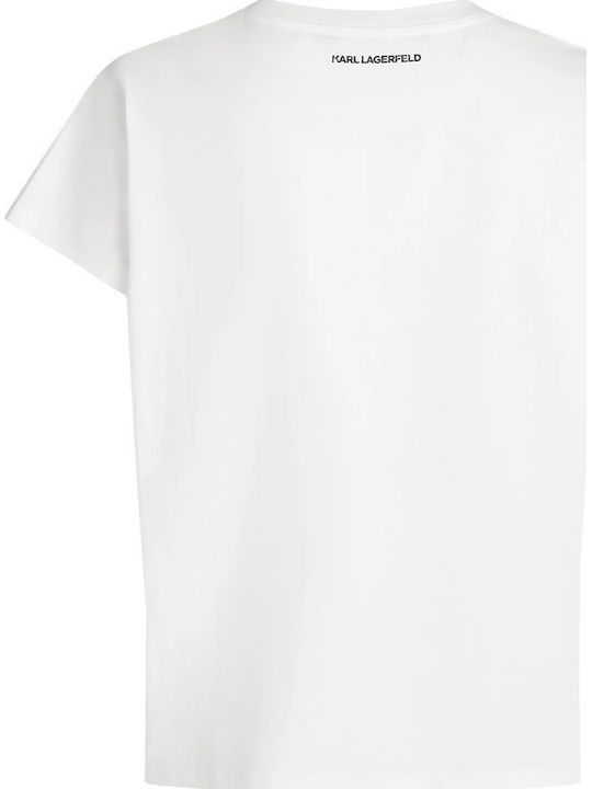 Logo Damen T-Shirt White