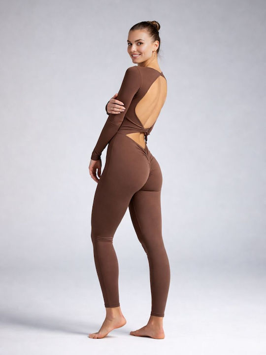 De Damă Salopetă Brown