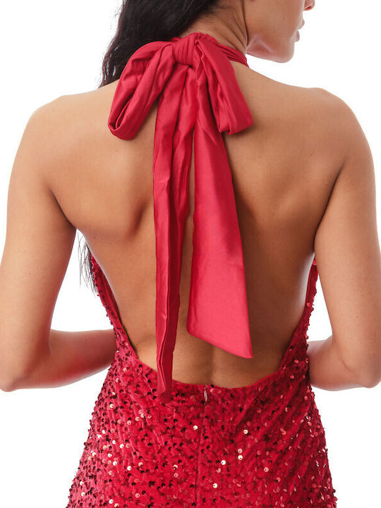 Damen Einteiler Anzug Red