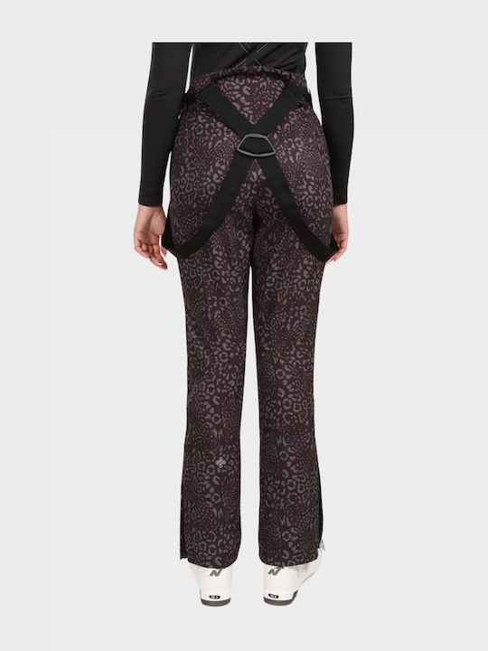 Kilpi ZL0407KI-BLK Pantaloni de schi și snowboard pentru femei Ski & Snowboard Coajă moale Negru