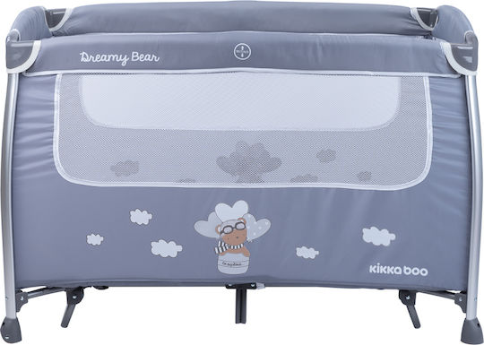 Kikka Boo Dreamy Bear Dreamy Bear Loc de joacă 2 Nivele cu Schimbător & Saltea Albastru