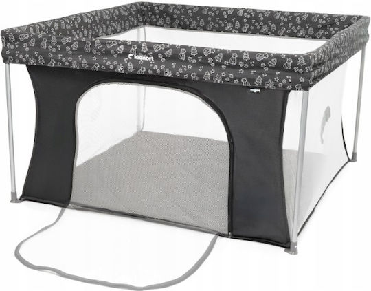 Kidnort Parc cu Saltea Gri 74.5x126.5cm