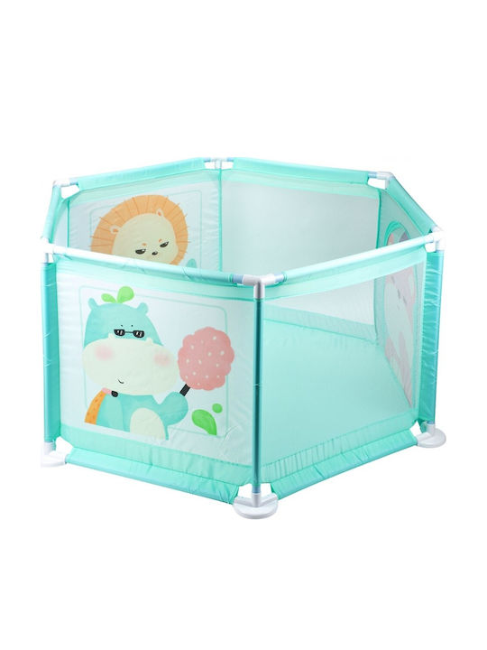 MalPlay Park with Mattress Blue