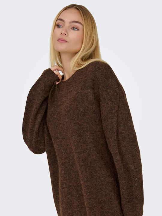 Boxy Damen Pullover Brown