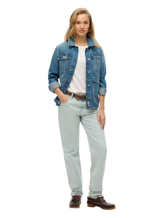 'studios Damen Oversized T-Shirt Weiß