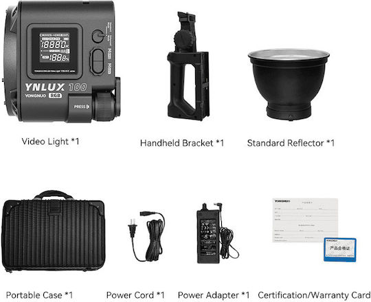 Yongnuo Kit De Iluminare 1 Corp De Iluminat 120W RGB