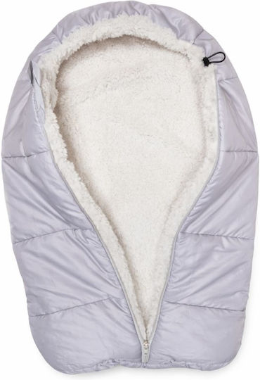 Kidizi Waterproof Stroller Footmuff with Fleece Lining 80x42cm Gray