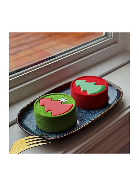 Silikomart Mini Weihnachtliche Süßigkeiten Pfanne/Form Gray L7xB3xD7cm.