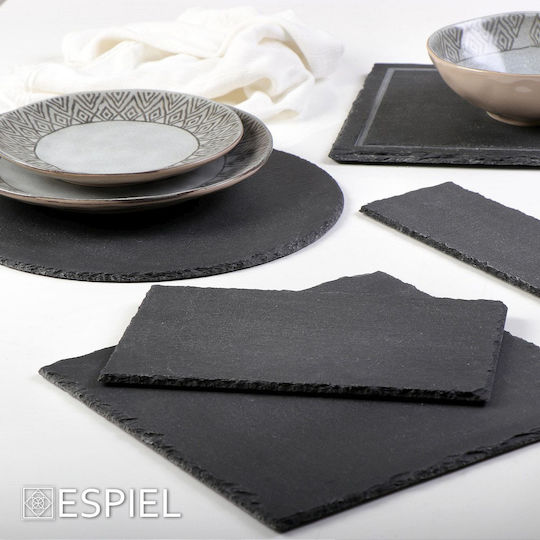 Espiel Πλατώ Σερβιρίσματος από Πέτρα 27x17x3εκ.