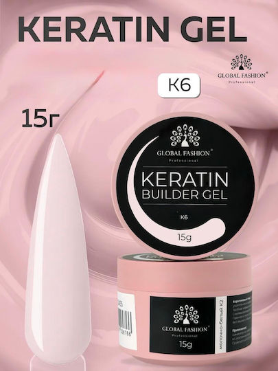 Global Fashion Builder Nail Gel Pink 15gr