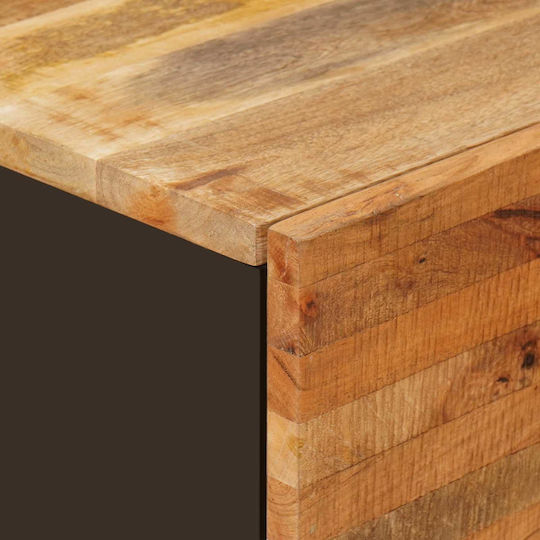 Συρταριέρα Κρεβατοκάμαρας Coffee 60x33x75cm Συρταριέρα Κρεβατοκάμαρας Coffee 60x33x75cm