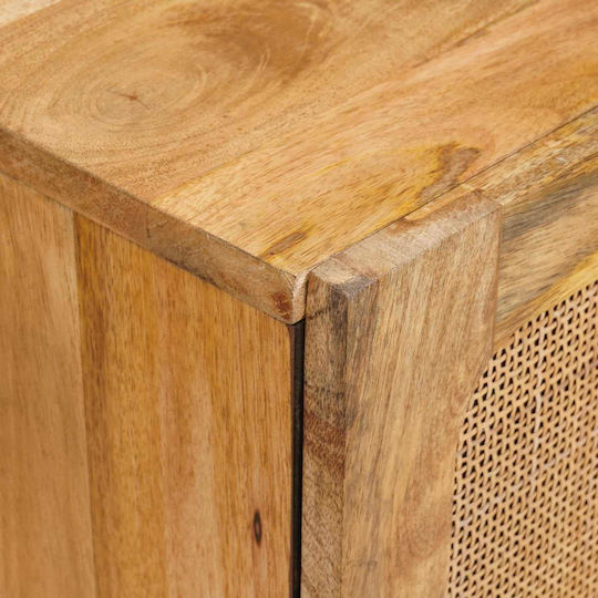 Συρταριέρα Κρεβατοκάμαρας mit 3 Schubladen Coffee 180x33x75cm Συρταριέρα Κρεβατοκάμαρας mit 3 Schubladen Coffee 180x33x75cm