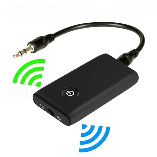 Techstar J40 Transmițător Receptor Bluetooth 5.0 Microfon Integrat Cvc Aux Baterie Integrată Handsfree Microusb