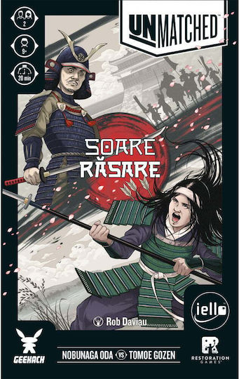 Extensie de Joc Unmatched: Soare Rasare pentru 2 Jucători 9+ Ani Restoration Games