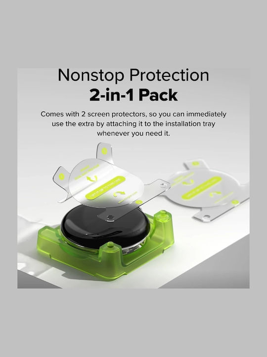 Ringke Dual Easy Pro Film Screen Protector for the 2pcs