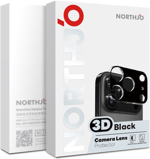 Northjo Camera Protection Tempered Glass Black for the Xiaomi Redmi 15 4G / 5G