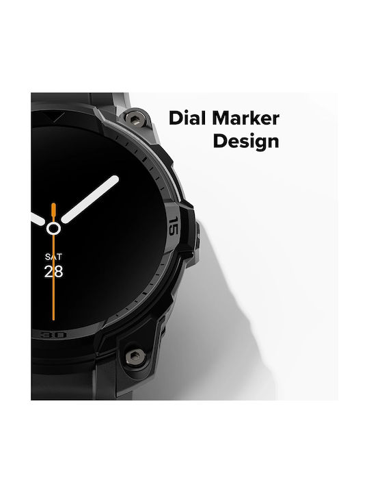 Ringke Πλαστική Θήκη σε Μαύρο χρώμα για Samsung Galaxy Watch8 44mm Ringke Πλαστική Θήκη σε Μαύρο χρώμα για Samsung Galaxy Watch8 44mm