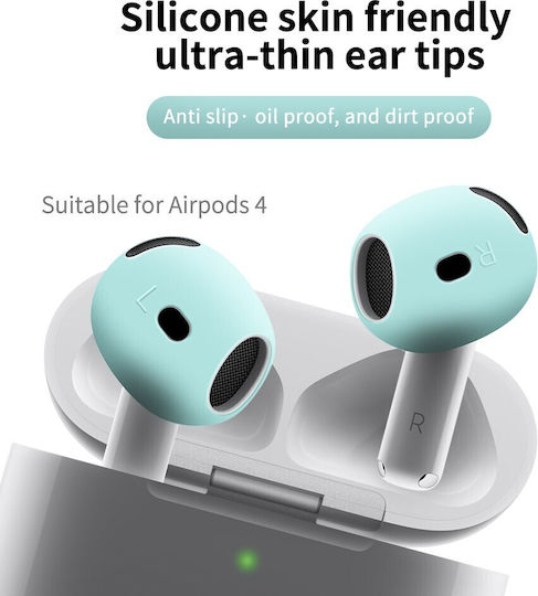 Acoperirile de silicon în culoarea Violet pentru Apple AirPods 4