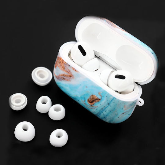 Techsuit Θήκη Σιλικόνης σε Λευκό χρώμα για Apple AirPods Pro 3
