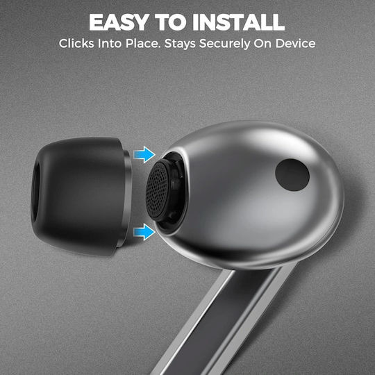 Techsuit Hülle Silikon in Weiß Farbe für Apple AirPods 1 / AirPods 2