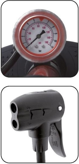 Aplus-Beto Basic 29519 Pump Air Pump Foot with Manometer