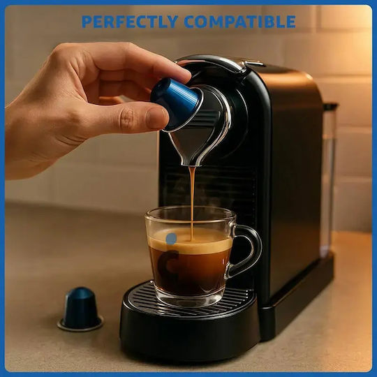 IL Caffe Italiano Kapseln Espresso Milano Kompatibel mit Maschine Nespresso 120Mützen