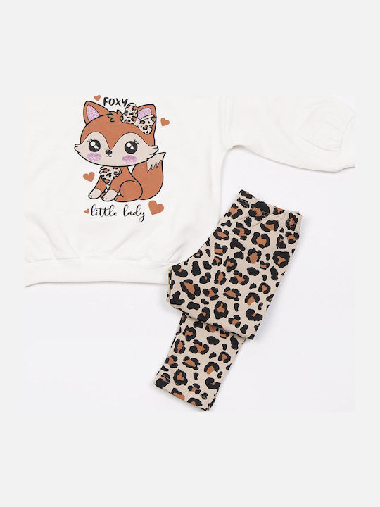 Kids' Set with Leggings Winter 3pcs Graphite