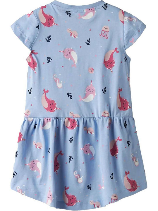 Rochie pentru Copii Mâneca scurta Floral Multicolor