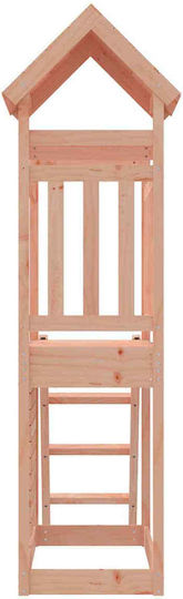 vidaXL Holzturm 110.5x52.5x214cm. Braun