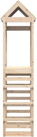 vidaXL Holzturm 85x52.5x239cm. Braun