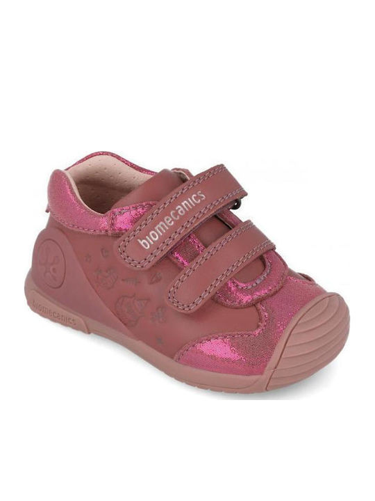 Kids Sneakers Anatomic with Scratch Pink