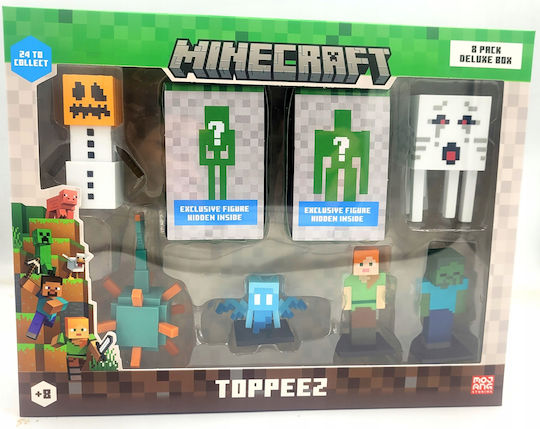Minecraft 3D Toppeez Figuren Creeper & Wither