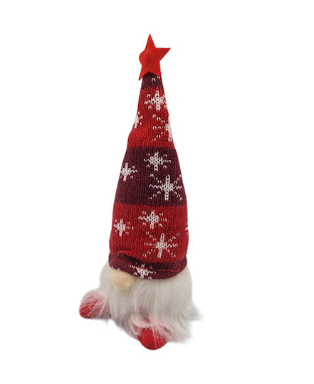 Weihnachtsbekleidungsaccessoires Weihnachts Puppe Zwerge Kurze Beine Rote Beleuchtete 20cm Oem