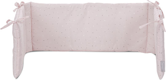 Lorelli Crib Bumpers Classic Inside pink 27x145cm