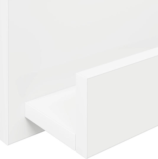 vidaXL Калъф За Списания Бял 102x51x11см 899503 vidaXL Калъф За Списания Бял 102x51x11см 899503