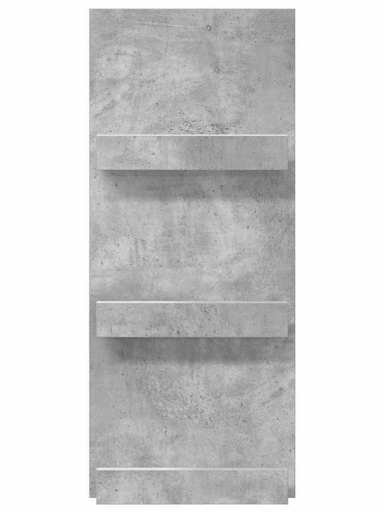 vidaXL Θήκη Περιοδικών Γκρι 43x11x102εκ.