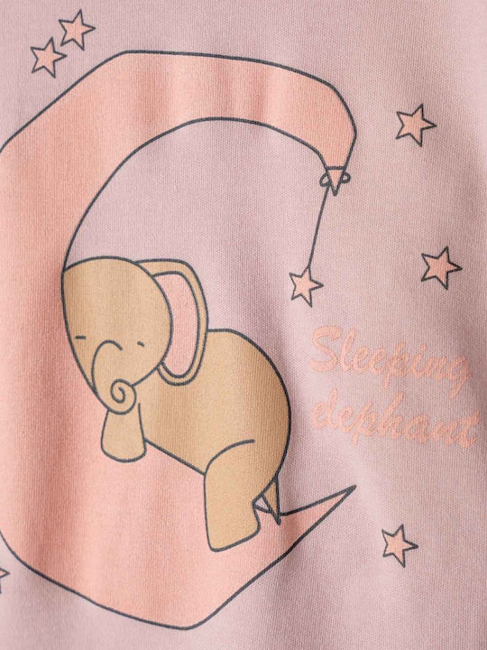 Evita Kids Winter Pajama Pink