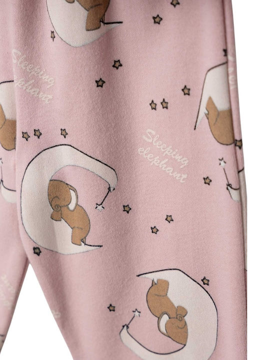 Evita Kids Winter Pajama Pink