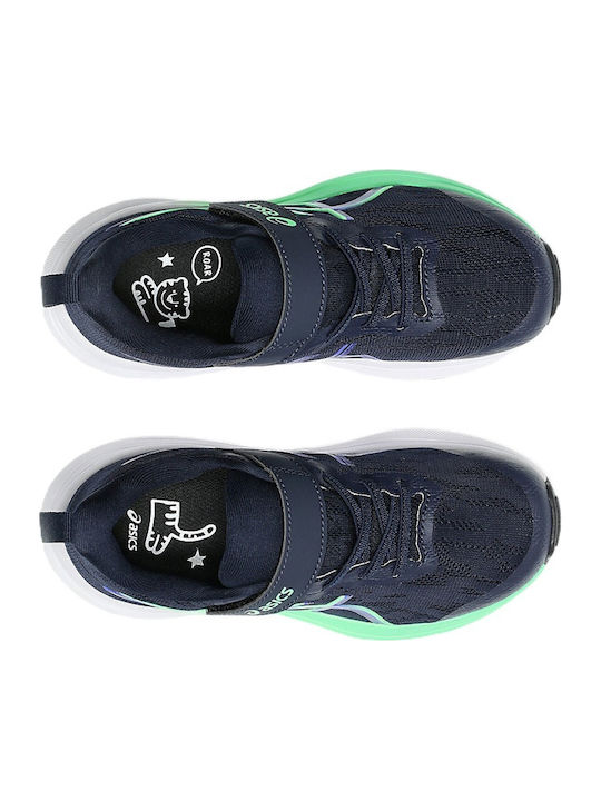 Gt-1000 Kids Sports Shoes Running with Hoop & Loop Closure Navy Blue