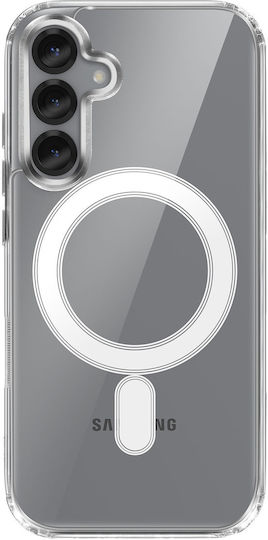 Swissten Reinforced Magsafe Case Galaxy S25 Plus Model Magstick Clear Jelly Sienna