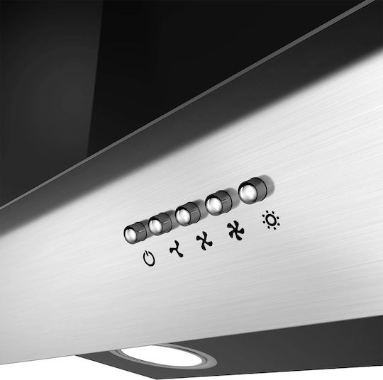 Ciarra Chimney Vent Hood 60cm Black