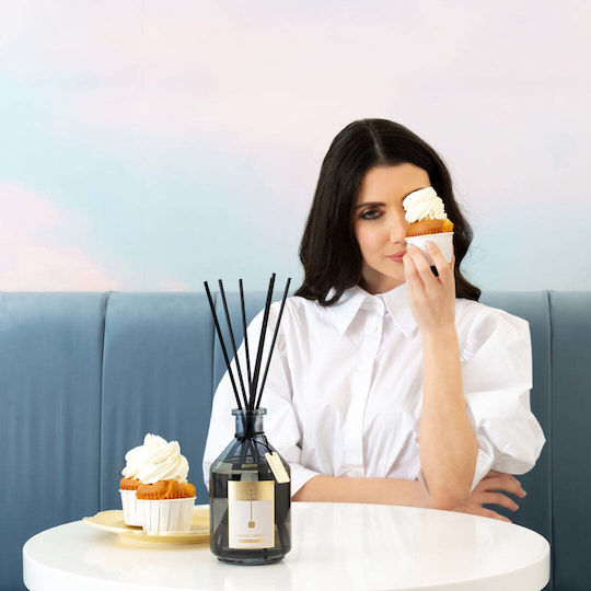 Set Nachfüllflüssigkeit für Diffuser mit Duft Vanille 500ml