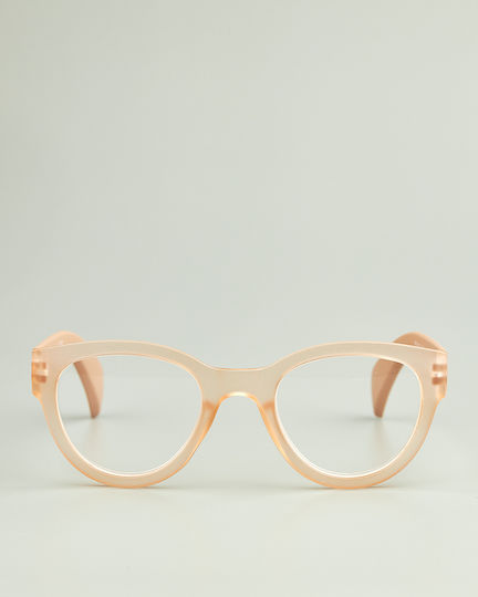 Reading Glasses +1.00 in Beige color S8525-beige-1