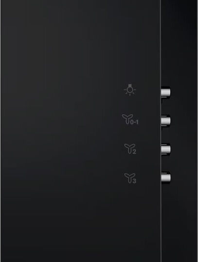 Electrolux Kamin-Dunstabzug 60cm Schwarz