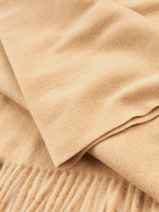 Women's Wool Scarf Brown