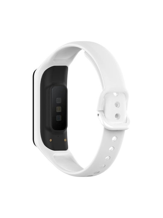 Σιλικόνη Λουράκι Samsung Galaxy Fit E Sm-r375 Λευκό